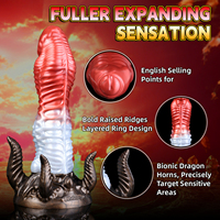 YOCY Drachen-Monster Dildo Analplug G-Punkt-Stimulator Prostata-Massage Penis Großer Butt Plug Anales Sexspielzeug für Frauen Männer Großhandel