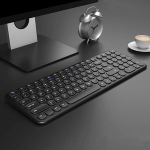 Teclado inalámbrico blanco para ordenador portátil para Juegos de oficina universal con Mini <span class=keywords><strong>Nano</strong></span> receptor Fabricante Teclado de membrana ultrafino - Product Image 6