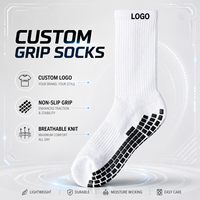 Chaussettes de football personnalisées en coton respirant, antidérapantes, absorbant la transpiration, haute performance, pour l'entraînement et les sports de plein air