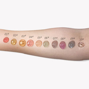 Brillo de labios de arcoíris Fruit para niños, aceite de base transparente, bolsa de pie, brillo de labios hidratante artesanal, único, venta al por mayor - Product Image 3