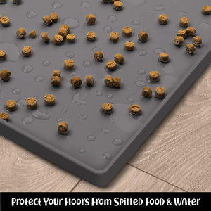 Tapete de Silicona Antideslizante para Alimentar Mascotas, Tamaño Grande, para Perros y Gatos, Impermeable, Protege el Suelo - Product Image 5