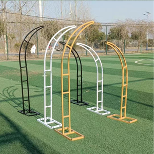 Arco de Metal para Boda, Juego de 2 Piezas, Arco Floral para Decoración de Escenario de Boda - Product Image 1