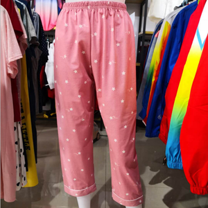 Personalizzare l'autunno e l'inverno coppia <span class=keywords><strong>pigiama</strong></span> a maniche lunghe in puro <span class=keywords><strong>cotone</strong></span> degli uomini e delle donne del vestito casuale di usura di casa - Product Image 2