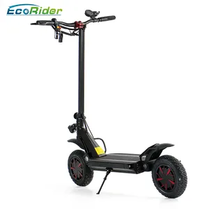 Folding Kick Scooters 3600W Dual Motor Electric Scooter 10 inch Double Charger E-scooter For Adults