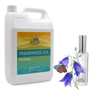 YR concentrated Wild Blue Bell fragrance oil matched with branded fine perfume for perfume making