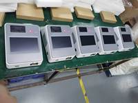EURVET Veterinärausrüstung Immunoassay POCT-Analysator 7-Zoll-Touchscreen Wiederaufladbarer Akku USB WiFi LIS-Kompatibel Tierarzt
