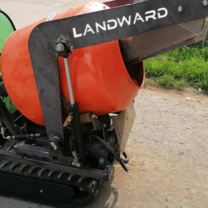 เครื่องผสมคอนกรีตแบบเคลื่อนที่ด้วยตัวเอง Landward New Mini รุ่น Crawler Mixer ความจุ 280 ลิตร พร้อมเครื่องยนต์ประสิทธิภาพสูงและปั๊มคุณภาพสูงสำหรับการผสมคอนกรีต - Product Image 5