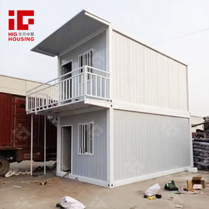 <span class=keywords><strong>Casa</strong></span> prefabricada de China a precio de fábrica impermeable prefabricada de 2 pisos contenedor de paquete plano hogar para edificio de oficinas - Product Image 6