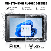 Nouvelle tablette robuste Windows 10,1 pouces 8 Go + 128 Go Intel N5100 lisible en plein soleil, PC industriel robuste pour le travail en extérieur IP65
