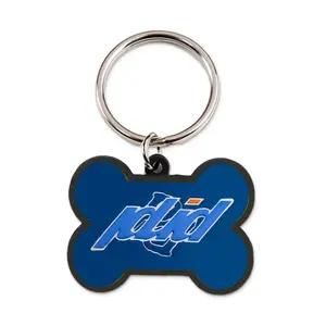 Custom personalized decorative pet dog collar id tag chain tags for dogs