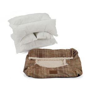 Поставщик, Супермягкие плюшевые прочные кровати для домашних животных большого размера для сна, роскошная кровать для домашних животных, пушистый диван-кровать, дизайнерская кровать для домашних животных - Product Image 3