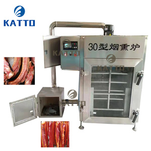 Machine à fumer automatique en acier inoxydable pour sauris du <span class=keywords><strong>Pacifique</strong></span>, four à fumer pour saucisses - Product Image 3