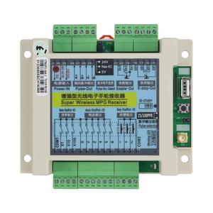 XHC CNC Parte STWGP 6 Eixo Pingente CNC Sem Fio 25PPR 100PPR <span class=keywords><strong>MPG</strong></span> Sem Fio Preto e Alumínio Codificador Codificador Eletrônico Volante - Product Image 2