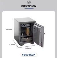 Caja Fuerte Comercial Safewell, Resistente al Fuego, con Cerradura Electrónica Digital, de Acero Resistente, con Estante Ajustable