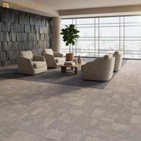 Nordischer Stil Kommerzielle Nylon Modulare Umweltfreundliche Feuerfeste Handgefertigte Puzzle-Muster Teppichfliesen für Büro Hotel Flure