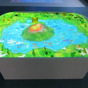 Jeu de parc d'attractions pour enfants, Table de sable AR éducative, bac à sable interactif, jeux de projecteur interactif