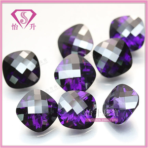 Zirconia Cúbica Morada en Forma <span class=keywords><strong>de</strong></span> Almohada <span class=keywords><strong>de</strong></span> Alta Calidad, Corte Tortuga <span class=keywords><strong>de</strong></span> 10x10mm, ¡<span class=keywords><strong>Venta</strong></span> Caliente! Compre 100 Piezas con 50% <span class=keywords><strong>de</strong></span> Descuento, <span class=keywords><strong>Venta</strong></span> al por Mayor Directa <span class=keywords><strong>de</strong></span> Fábrica - Product Image 6