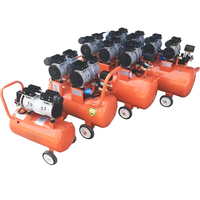 Compresseur d'air silencieux sans huile sur mesure 220V 380V 1HP 2HP 3HP 5HP 6HP 30L 50L 100L 150L 8 bars