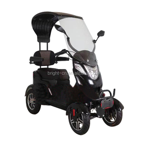 Scooter Eléctrico de Cuatro Ruedas Everbright de Fábrica China Directa <span class=keywords><strong>para</strong></span> Personas Mayores con Discapacidad, Diseño Plegable, Electrónico Inteligente - Product Image 2