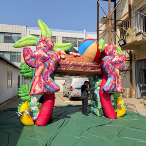 Inflables para Entrada <span class=keywords><strong>de</strong></span> Espectáculos <span class=keywords><strong>Disco</strong></span>, Arco Inflable <span class=keywords><strong>de</strong></span> Fénix <span class=keywords><strong>de</strong></span> Colores Tropicales para Exhibición en Eventos <span class=keywords><strong>de</strong></span> <span class=keywords><strong>Verano</strong></span> - Product Image 2