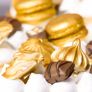 Polvo comestible <span class=keywords><strong>sin</strong></span> <span class=keywords><strong>sabor</strong></span>, polvo metálico de decoración de alimentos de lujo para Macaron, champán, <span class=keywords><strong>soda</strong></span>, té con leche - Product Image 3