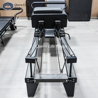 Matériel de Pilates en aluminium personnalisable en différentes couleurs, très prisé pour la musculation, lit de Pilates Reformer pour studio