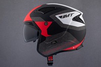 Casque de moto intégral modulaire MT ABS Trial Cascos avec fermeture à dégagement rapide homologué DOT ECE pour le motocross