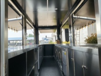 Casa Container Espandibile, Ristorante Mobile in Container, Bar e Caffè Prefabbricato con Cucina Completa