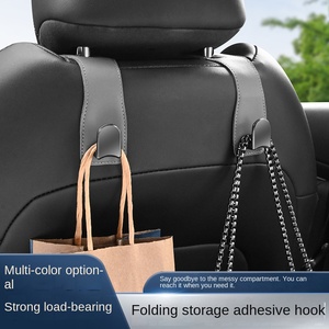 Car Seat Back Hook Suede Super-relocation <b>Material</b> G30 Model Fitment Rear Seat Interior Decoration Supplies - Product Image 2