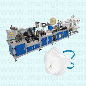 <span class=keywords><strong>FFP2</strong></span> N95 automatizzato pieno 9210 + 1800 + 9322 9210 9934CV + 9300 9211 che graffia l'attrezzatura a macchina della maschera di protezione di forma del pesce - Product Image 6