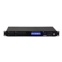 Processeur de sonorisation DSP FIR LB306 3 entrées 6 sorties, 500 MHz, double cœur, 32 bits, 768 kHz ADC, PEQ, DEQ, GEQ, contrôle USB, LAN, PC