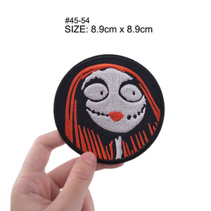 Patchs brodés <span class=keywords><strong>Jack</strong></span> <span class=keywords><strong>Skellington</strong></span> et <span class=keywords><strong>Sally</strong></span> de L'Étrange Noël de Monsieur <span class=keywords><strong>Jack</strong></span> pour vêtements DIY - Product Image 4