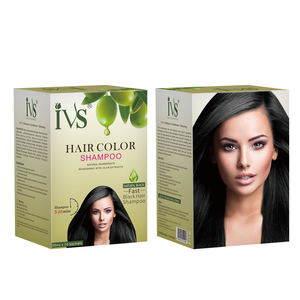 Shampoo colorant capillaire 3 en 1 de fournisseur de Guangzhou, coloration capillaire express, échantillon gratuit, marque privée, sans produits chimiques, shampooing colorant capillaire naturel - Product Image 2