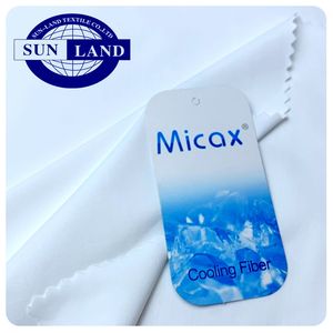 Tissu de cyclisme en maille pure jade, combinaison en fibre de refroidissement, séchage rapide, masque anti-microbien, 88% polyester, <span class=keywords><strong>micax</strong></span> 12%, spandex, tissu simple - Product Image 4