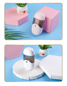 Diffuseur d'air rafraîchissant portable, vaporisateur pour la peau, nano-diffuseur ultrasonique, 50 ml, vaporisateur facial, ventilateur, humidificateur rechargeable, pour la maison et la voiture - Product Image 3