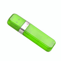 Pabrik Shenzhen membuat 2.0 kecepatan 8GB transparan usb flash drive massal murah usb disk plastik
