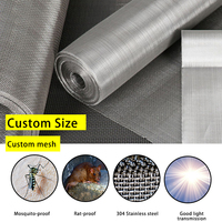Filtre en treillis métallique tissé uni en acier inoxydable 3 mailles, diamètre du fil 0,04-0,08 mm, rouleau de 1m*30m