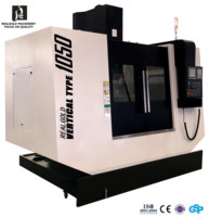 Centro de Mecanizado CNC Vertical VMC1050 GSK de un Solo Husillo BT40 de Alta Rigidez para Fresado de Piezas Grandes