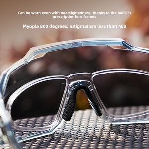 Lunettes de cyclisme photochromiques <span class=keywords><strong>pour</strong></span> hommes et femmes, anti-vent, <span class=keywords><strong>pour</strong></span> la route et l'alpinisme, utilisation jour et <span class=keywords><strong>nuit</strong></span> - Product Image 4