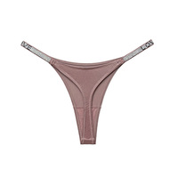 Culottes et strings sexy VS pour femmes, sous-vêtements respirants sans couture avec strass 0728