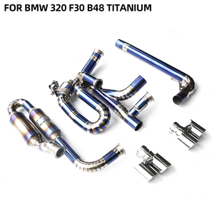 Sistema de Escape de Alto Rendimiento JYD con Tubo Recto Catback para <span class=keywords><strong>BMW</strong></span> <span class=keywords><strong>320</strong></span> F30 B48 2.0T 2012-2020, Aleación de Titanio, Salida Cuádruple - Product Image 2