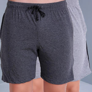 Shorts en tricot décontractés pour hommes, 100% coton, respirants, séchage rapide, écologiques, taille mi-haute élastique pour un usage quotidien et actif - Product Image 5