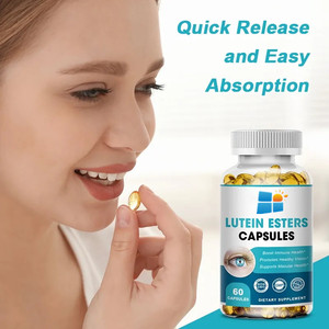Cápsulas ervais do extrato da luteína da beleza do suplemento do OEM/ODM/OBM com as vitaminas do Zeaxanthin Eyes a cápsula retina de Softgel da proteção - Product Image 2