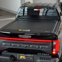 Accessoires personnalisés 4X4 couvercle de volet roulant de camion pour JAC T9 T8 couvercle de tonneau couvercle de rouleau rétractable étanche en aluminium