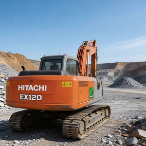 Excavadora usada Hitachi de cadenas medianas, en buen estado, rendimiento confiable, disponible en stock para la venta. Amplia gama de modelos disponibles. - Product Image 4