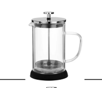 Offres Spéciales cafetière à double paroi presse à café française presse à verre pot dans la cuisine pot à lait sifflant à double paroi