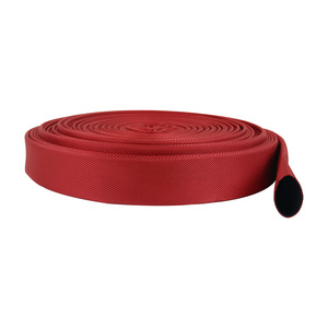 Tuyau d'incendie en toile par rouleau, 4 pouces, 10 bars, haute pression, pour camion, avec buse pulvérisatrice en caoutchouc, 1 1/2 (65 mm), 1/2 (15 mm), 3/2 (38 mm), tuyau PVC - Product Image 4