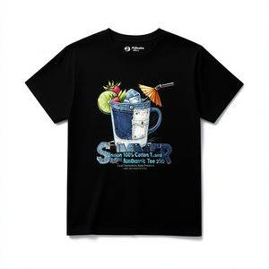 T-Shirt Unisex 100% Cotone 210GSM, Maglietta Casual Traspirante e Resistente con Grafica Estiva - Product Image 2