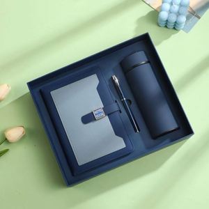 ชุดของขวัญสมุดบันทึกธุรกิจ A5 ปกหนังแบบกำหนดเอง พร้อมปากกาและขวดน้ำ สำหรับโปรโมชั่น - Product Image 3