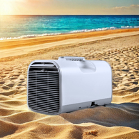 Climatisation mobile portable sans drainage pour compresseur extérieur, 100-240V, 600W, pour parking, tente
